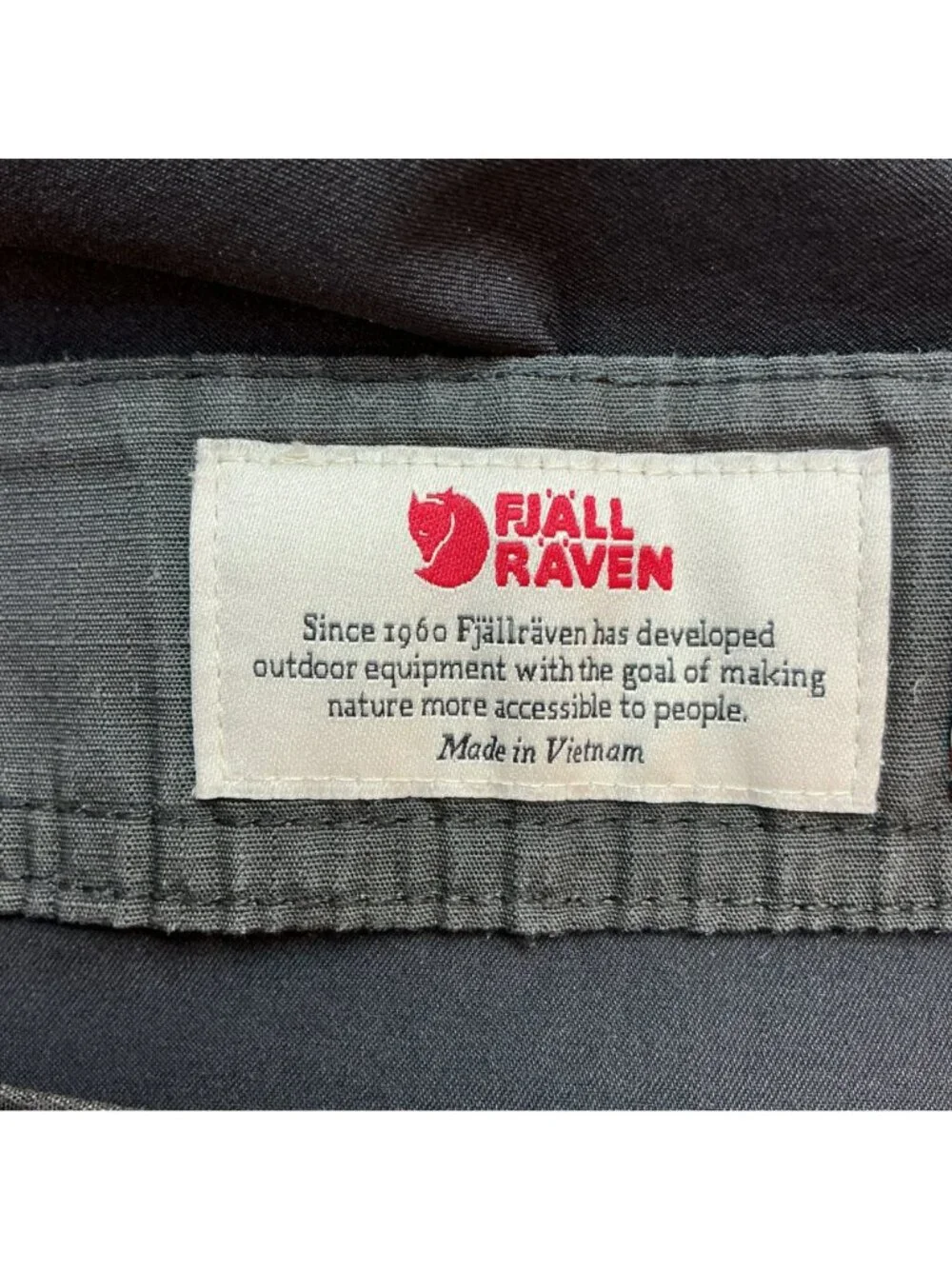 Fjallraven Abisko Lite G-1000 Trekking Trousers Men 33-34 Black
